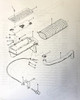 Fresh air box metal air intake nut
