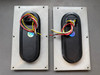 Tail light housings, 3D printed with LED lights, pair