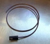 Oil pressure sender harness w/ 24" of purple wire, for T-Post connection