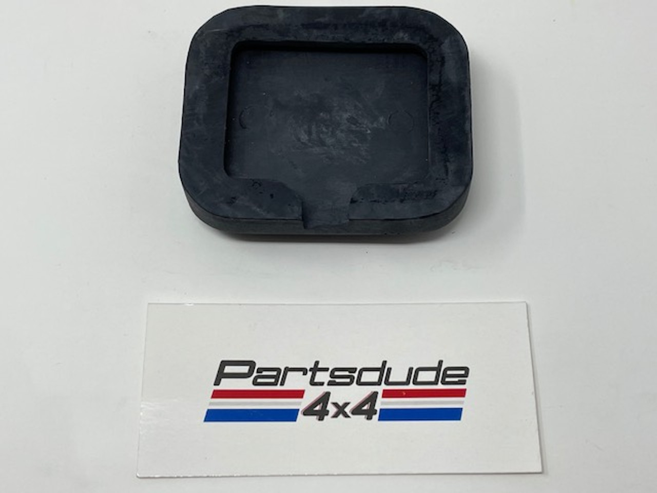 Clutch or brake pedal pad, wide