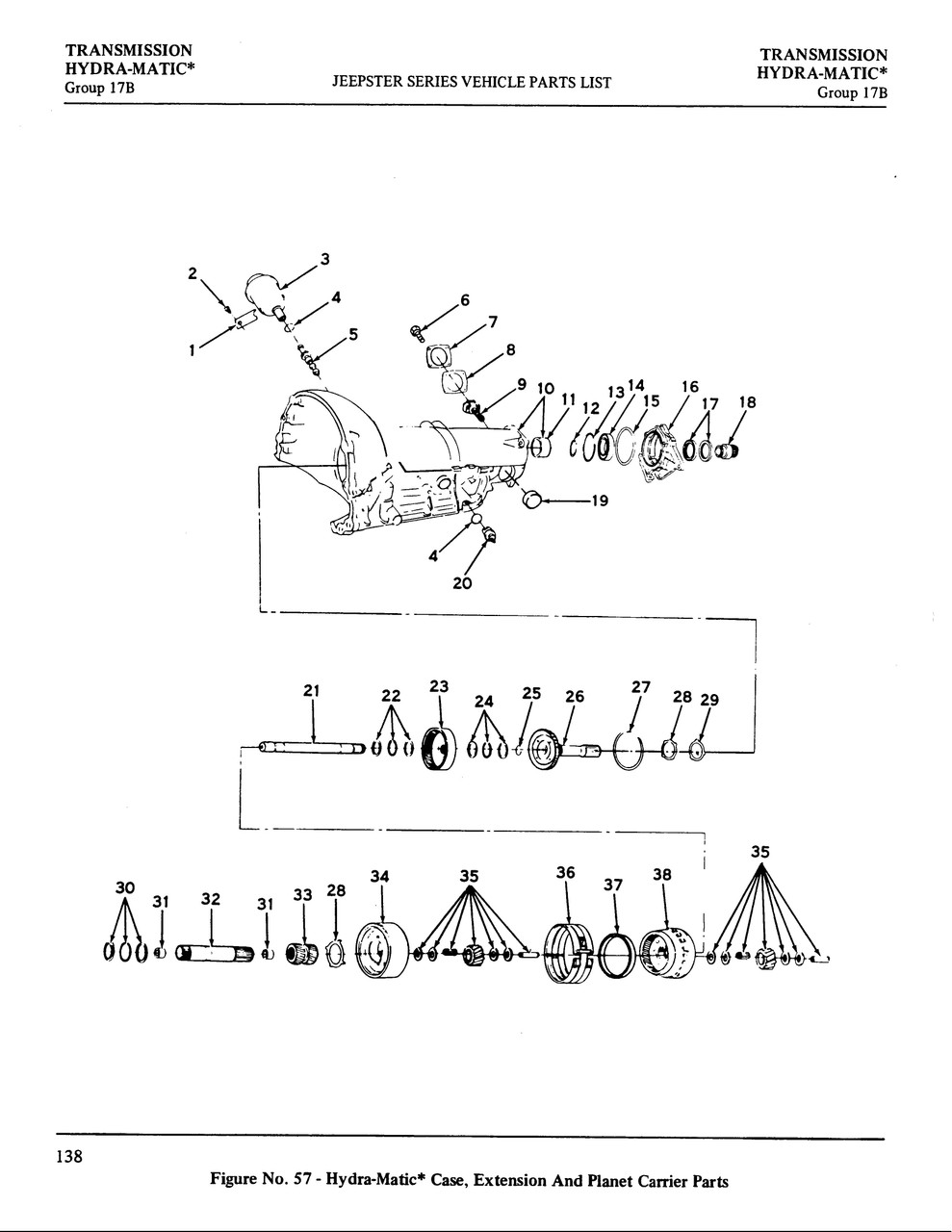 TH400 to Dana 20 adapter input seal - Partsdude4x4