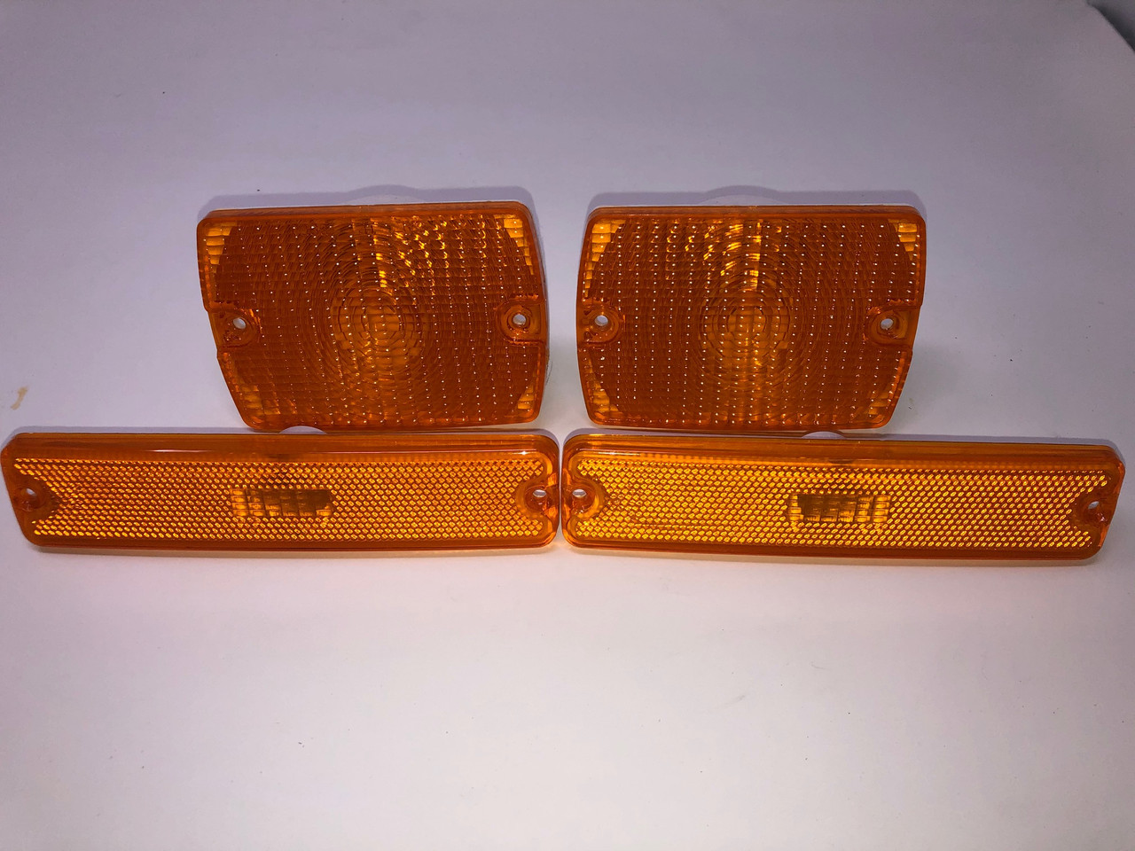 Jeep Wrangler YJ Side Marker Lenses Pair 87-95 - New Crown Automotive 56001424