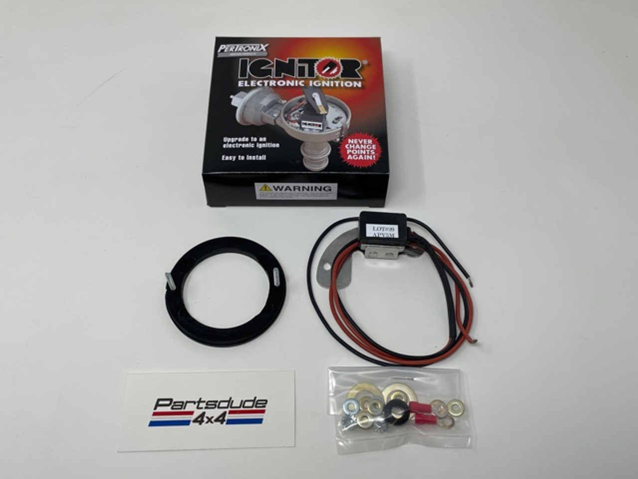 Pertronix Ignitor electronic ignition conversion, 225 V6 odd fire