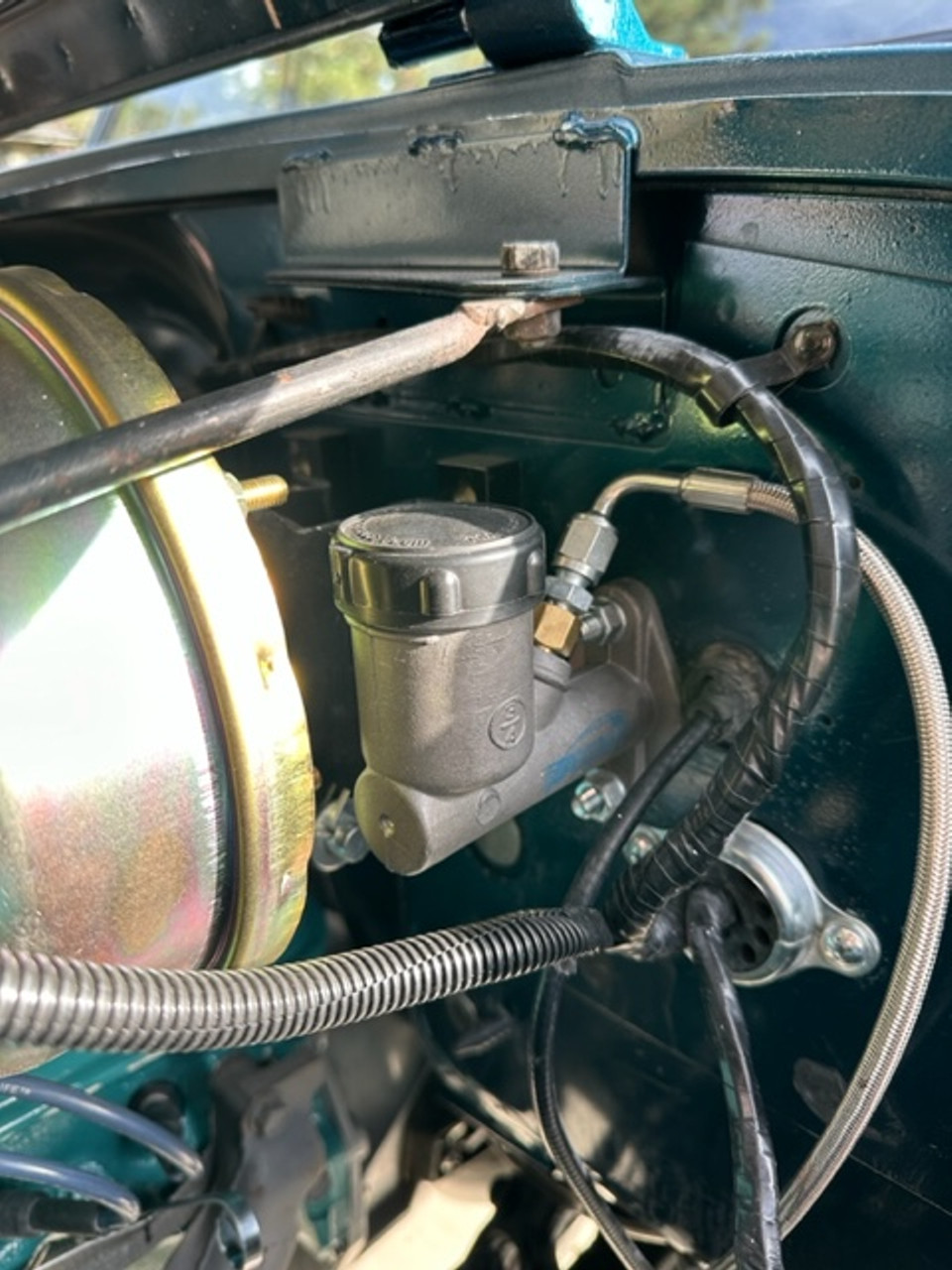 Hydraulic clutch conversion, 225 V6