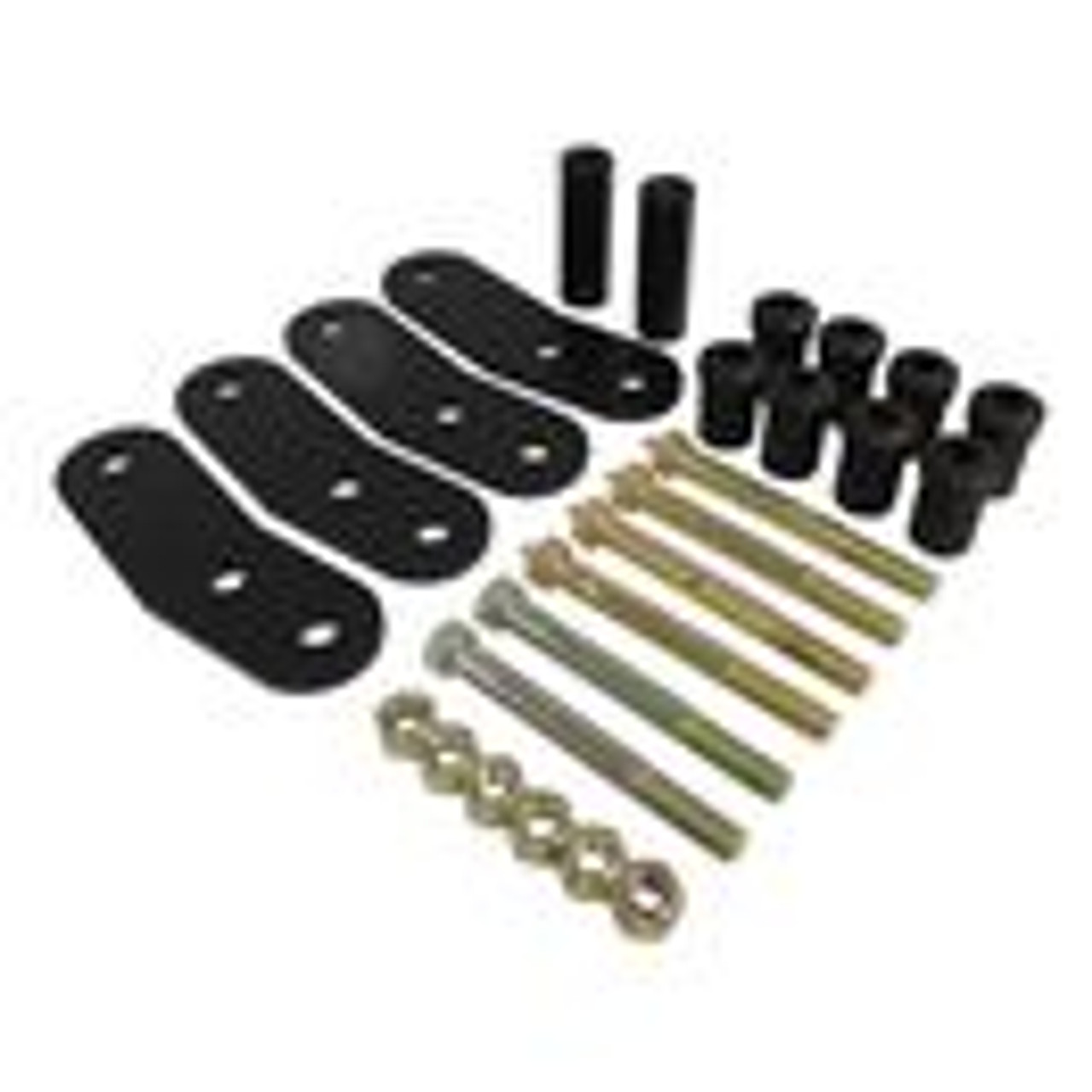 Rear boomerang shackle kit, for 2-1/2" wide springs