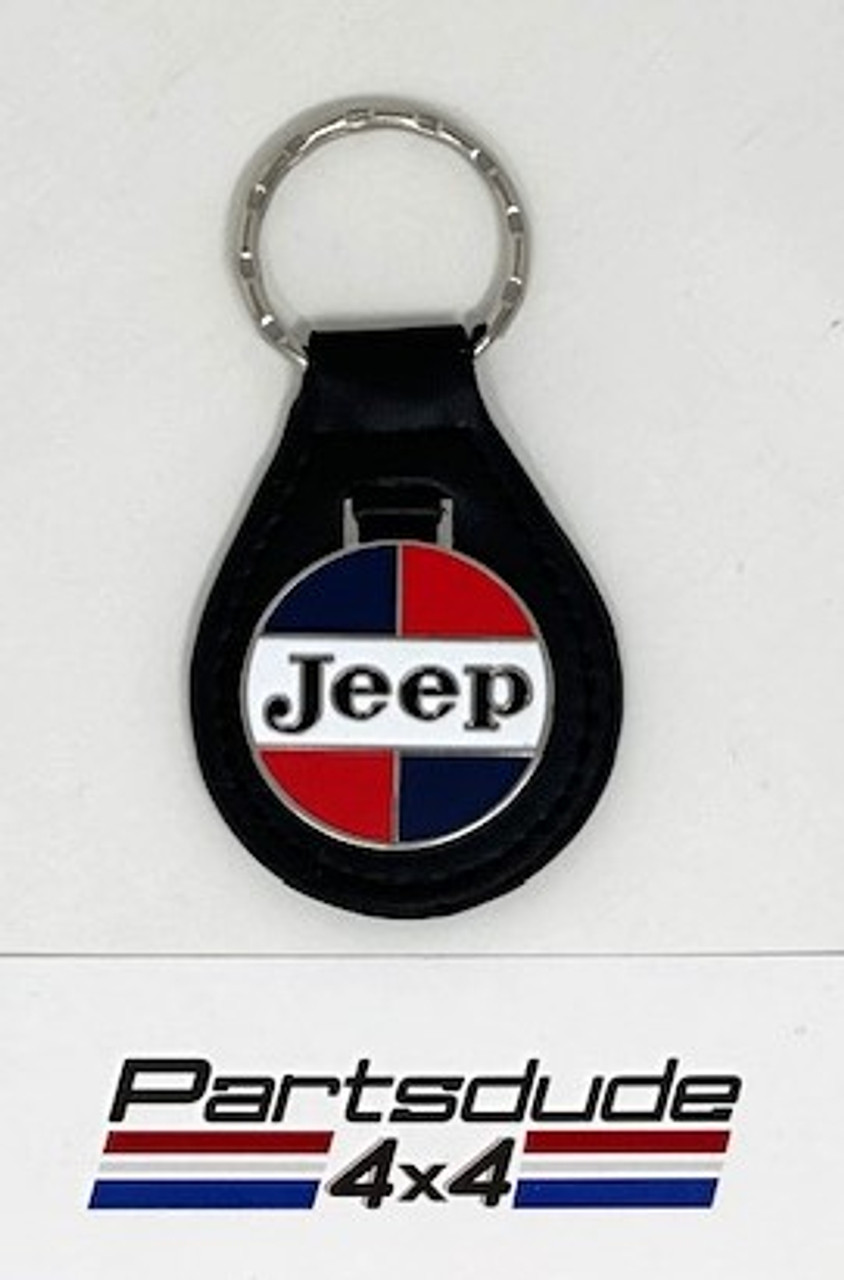 AMC color Jeep keychain
