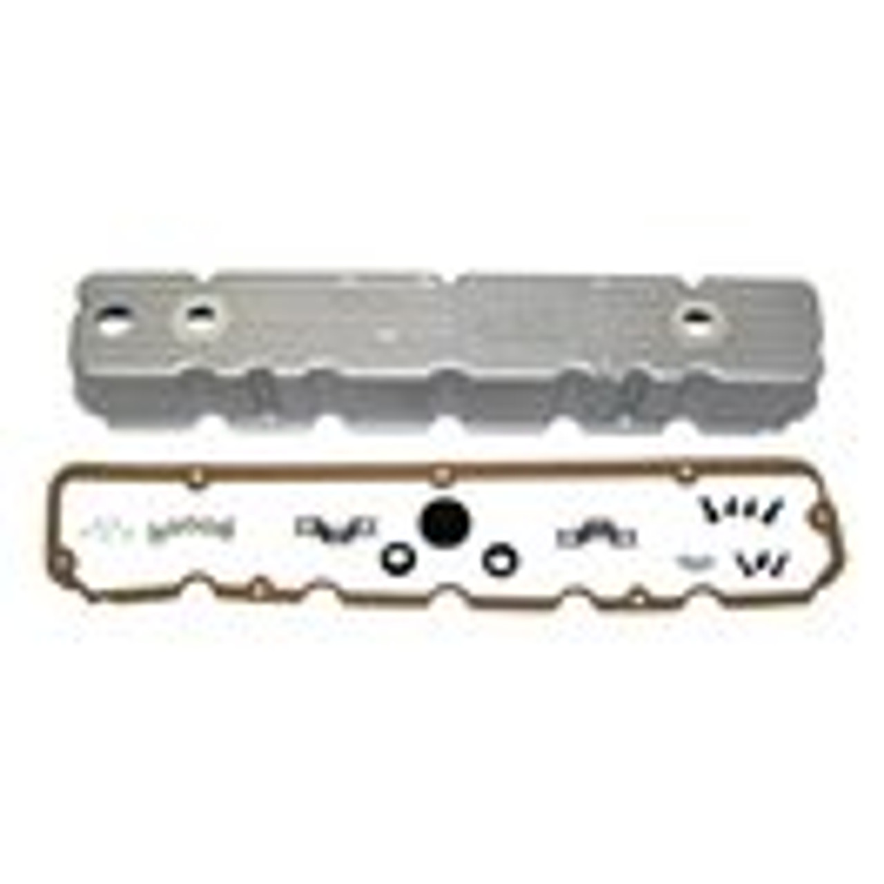 Valve cover and seal kit, 258 Inline 6, raw aluminum