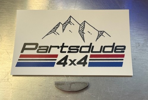 Camshaft woodruff key, 225/231 V6