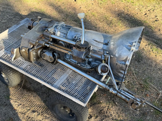 Used TH400/adapter/Dana 20/driveshaft/shifter