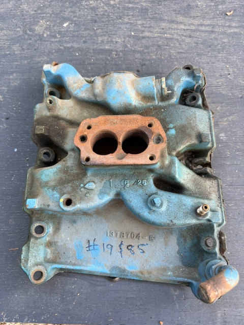 Used 225V6 intake manifold #19