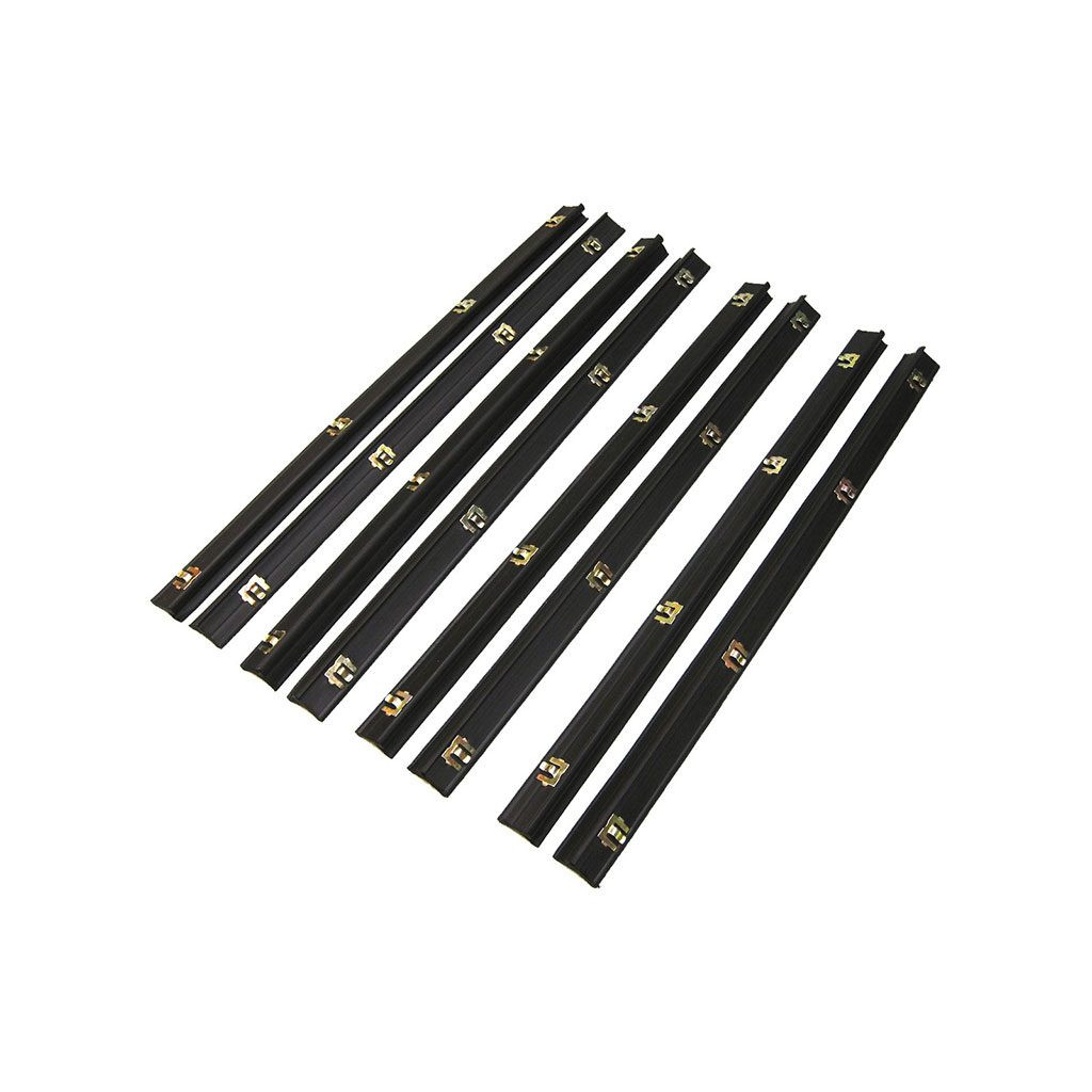 Belt weatherstripping set, 63-91 Jeep Wagoneer, does all 4 doors