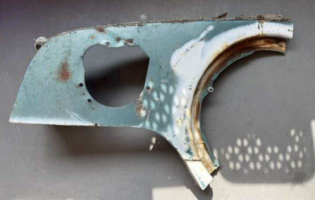 Used RH Jeepster/Commando grill "wing"