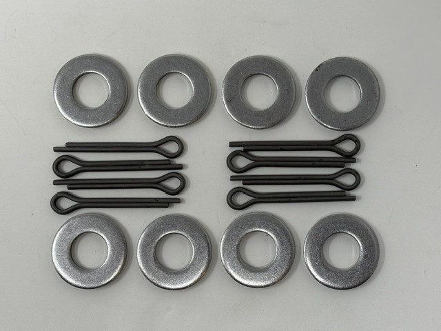 Early Willys outer shock washer and cotter pin kit