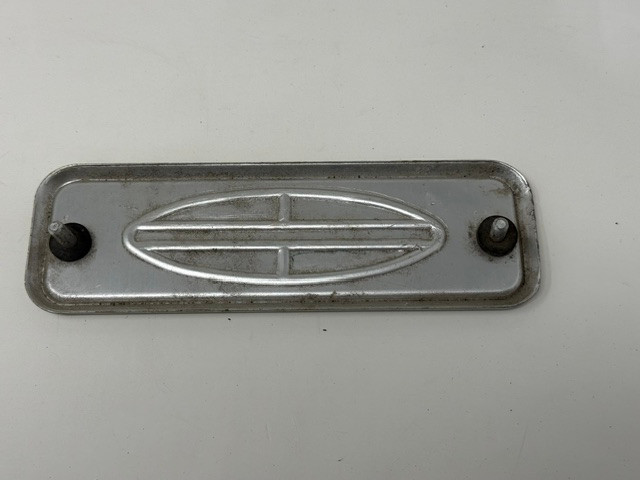 Used radio delete plate, #17