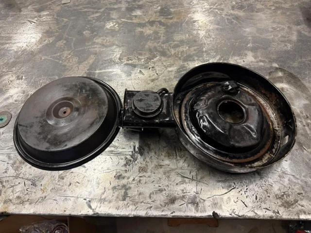 Used open air cleaner, 225V6 and Rochester 2GC