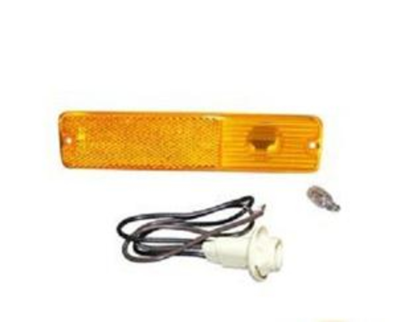 Side marker kit, amber lens with wiring harness