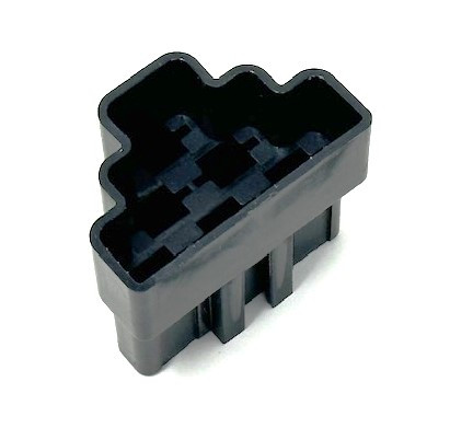 6 pin pyramid female plug housing, GM Series 56 Partsdude4x4