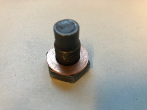 Drain plug copper sealing washer