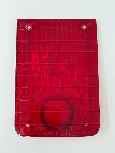 Lens, red tail light