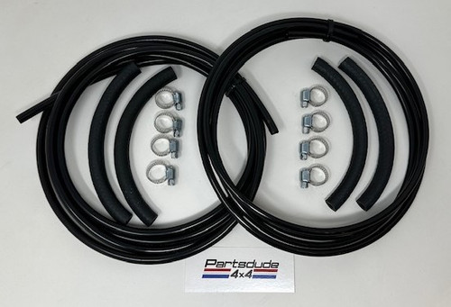 Nylon fuel line kit, V6