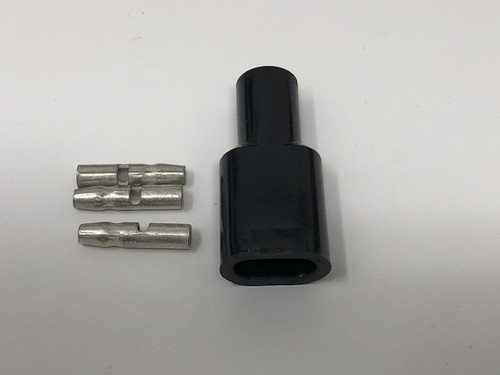 2 into 1 electrical connector with bullet connectors