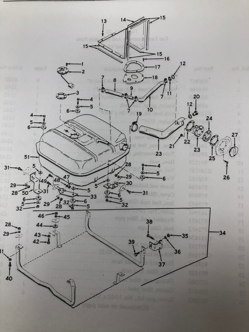 Fuel filler hose gasket