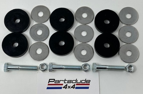 Fuel tank mounting bushing master kit w/ hardware