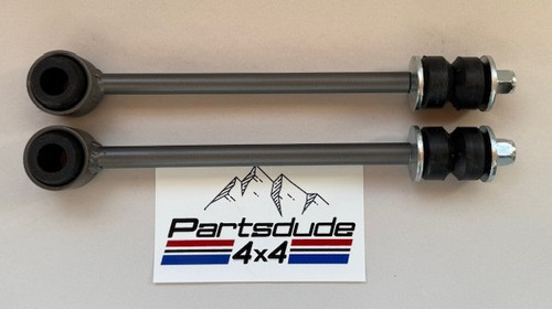 Sway bar end links, +2" longer for 2" lift kits, pair