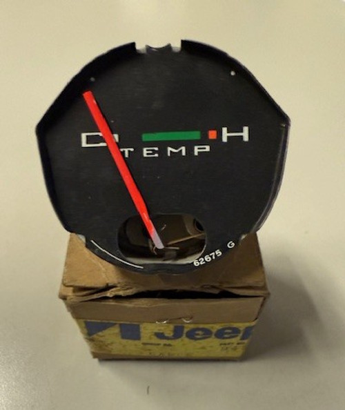 NOS coolant temperature gauge