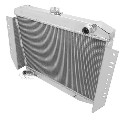 Radiator, aluminum, 1972-1979 Jeep Wagoneer/J-series,  3 row core, HD