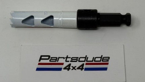 Brake drum swage cutter kit, 1/2" stud