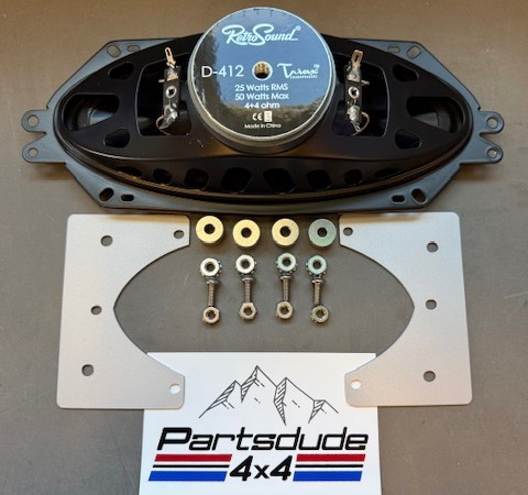 Dash speaker kit, 50 watts