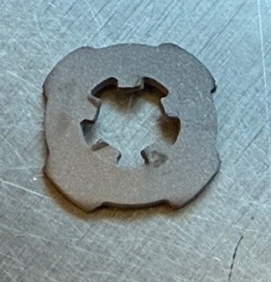 Tailgate arm lock washer, 67-73 Jeepster/Commando