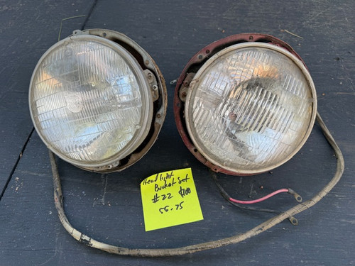 Used headlight bucket set #22