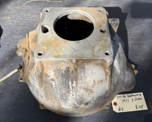 Used one-piece 1971 225 V6 bellhousing #3