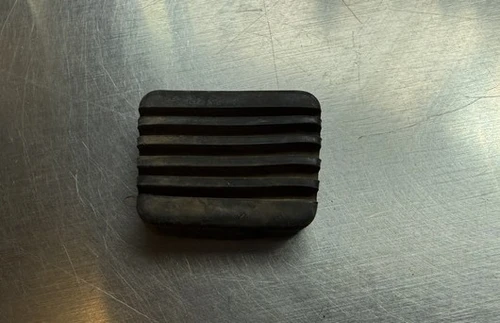 Used parking brake pedal pad