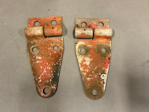 Late hood hinge set