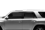 Husky Liners 2854027 Low Profile Dark Smoke Ventvisor Side Window Deflector, 4-Piece Set for 2010-2023 Toyota 4Runner - 2854027