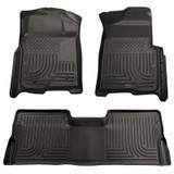 Husky Liners 98331 Weatherbeater - Front & 2nd Seat Floor Liners (Footwell Coverage) - 98331