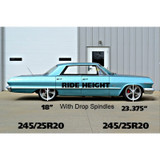 Ridetech 11052350 Front dual rate springs, stock height for 1958-1964 Impala with small block. - 11052350