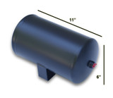 Ridetech Air Tank 1 Gallon 1/4in NPT Port - rid31919125