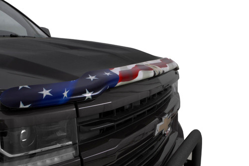 Husky Liners 2818940 Husky Liners Eagle American Flag Bug Shield Hood Protector - 2818940