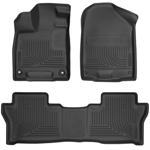 Husky Liners 93781 Weatherbeater - Front & 2nd Seat Floor Liners - 93781