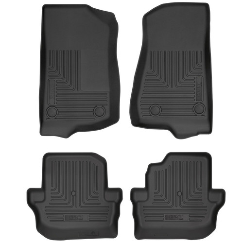 Husky Liners 93991 Weatherbeater - Front & 2nd Seat Floor Liners - 93991