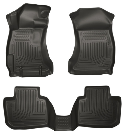 Husky Liners 98841 Weatherbeater - Front & 2nd Seat Floor Liners - 98841