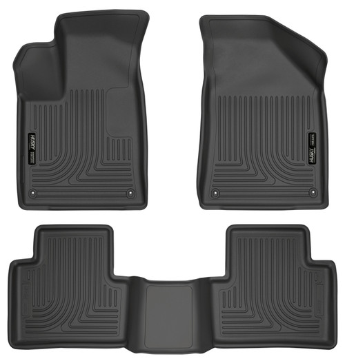 Husky Liners 99071 Weatherbeater - Front & 2nd Seat Floor Liners - 99071