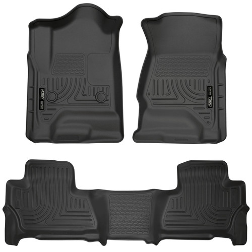 Husky Liners 99201 Weatherbeater - Front & 2nd Seat Floor Liners - 99201