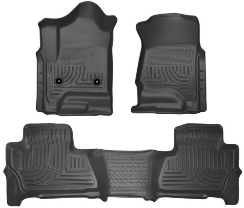 Husky Liners 99211 Weatherbeater - Front & 2nd Seat Floor Liners - 99211