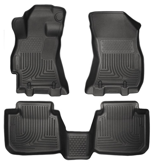 Husky Liners 99671 Weatherbeater - Front & 2nd Seat Floor Liners - 99671