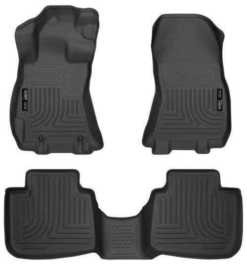 Husky Liners 99841 Weatherbeater - Front & 2nd Seat Floor Liners - 99841